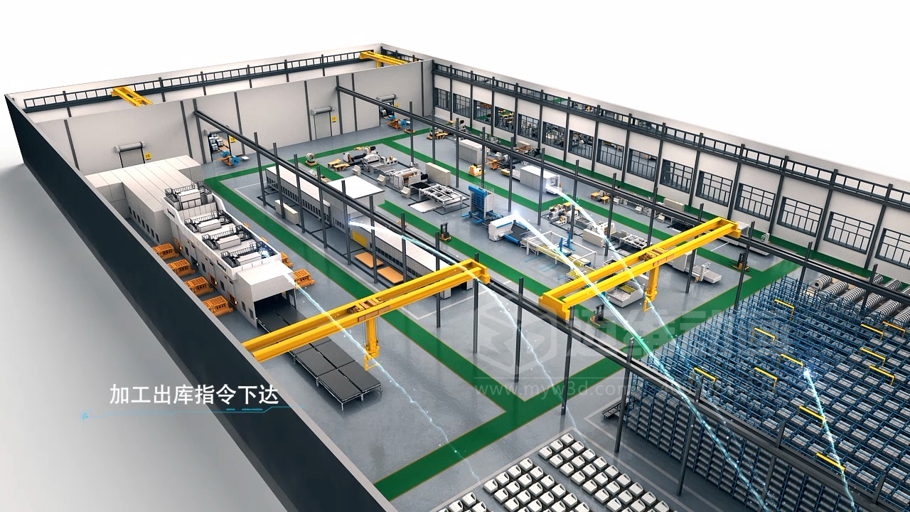 生產(chǎn)線三維動畫：新時代制造業(yè)企業(yè)展示產(chǎn)品生產(chǎn)工藝流程的得力營銷展示工具！(圖1)